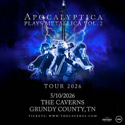 Apocalyptica Plays Metallica Vol. 2 in The Caverns